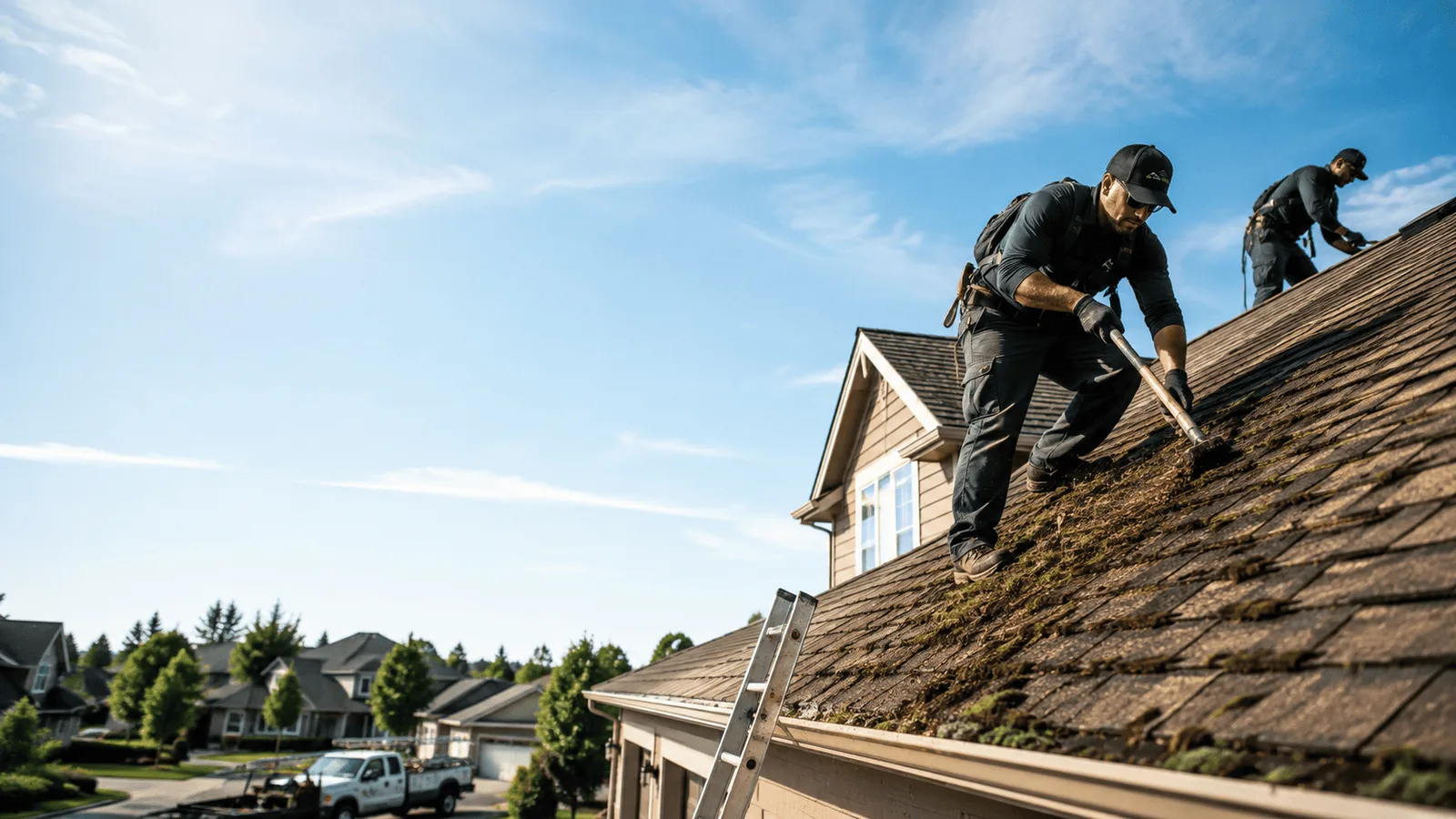 Roof Moss Removal in Parkton, MD near me